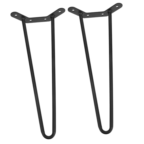 ABOOFAN 2 Stück Haarnadel Tischbeine DIY Möbelbeine für Couchtisch Schrank und Bank Höhe Stabile Metallkonstruktion Leicht zu Installieren Schwarz ABOOFAN 2 Stück Haarnadel Tischbeine DIY Möbelbeine für Couchtisch Schrank und Bank Höhe Stabile Metallkonstruktion Leicht zu Installieren Schwarz von ABOOFAN