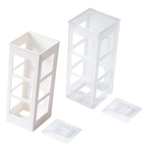 ABOOFAN Haartrockner Halterung 2 Stücke Wandmontage Organizer für Föhne Lockenstäbe kein Bohren Badezimmer Organizer aus Kunststoff Platzsparend Selbstklebend ABOOFAN Haartrockner Halterung 2 Stücke Wandmontage Organizer für Föhne Lockenstäbe kein Bohren Badezimmer Organizer aus Kunststoff Platzsparend Selbstklebend von ABOOFAN