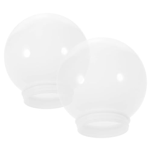 ABOOFAN 2 Stück Kugel Lampenschirm Ersatz für Pendelleuchte für Deckenlampe Tischlampe und Moderne Gestaltung für von ABOOFAN