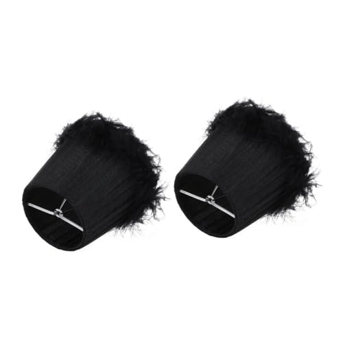 ABOOFAN 2 Stück Lampenschirm für Wandleuchte Lampenschirm Schwarz Grün Langlebige und Praktische Leuchtenabdeckung für Wohnzimmer und Schlafzimmer von ABOOFAN