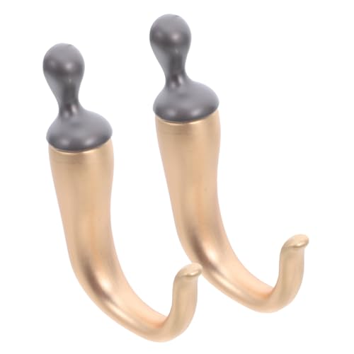 ABOOFAN 2 Stück Metall Wandhaken Chili-form Robuster Zinklegierung Garderobenhaken Platzsparend Vielseitig als Schlüsselhalter Handtuch Kleidungshaken Wandmontage für Küche Bad ABOOFAN 2 Stück Metall Wandhaken Chili-form Robuster Zinklegierung Garderobenhaken Platzsparend Vielseitig als Schlüsselhalter Handtuch Kleidungshaken Wandmontage für Küche Bad von ABOOFAN