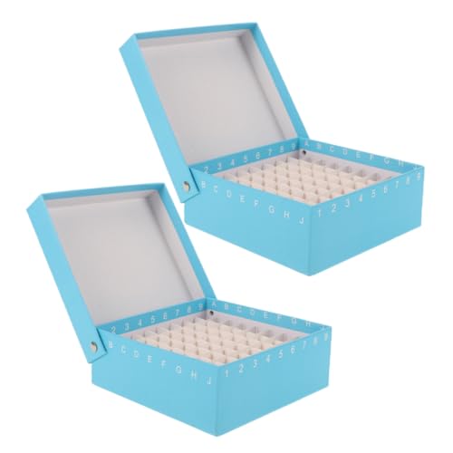 ABOOFAN 2 Stück Mikro-zentrifugenröhrchen Aufbewahrungsbox aus Stabilem Papier für Gefrierschrank Praktische Probenlagerung Leicht Identifizierbar Vielseitig für Laboranwendungen ABOOFAN 2 Stück Mikro-zentrifugenröhrchen Aufbewahrungsbox aus Stabilem Papier für Gefrierschrank Praktische Probenlagerung Leicht Identifizierbar Vielseitig für Laboranwendungen von ABOOFAN