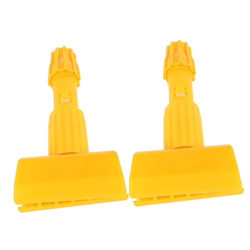 ABOOFAN 2 Stück Mop Kopf Klemme Abnehmbare Mop Stange Halterung für Wischmopp Hochwertiges Zubehör für Bodenreinigung für Fliesenböden ABOOFAN 2 Stück Mop Kopf Klemme Abnehmbare Mop Stange Halterung für Wischmopp Hochwertiges Zubehör für Bodenreinigung für Fliesenböden von ABOOFAN