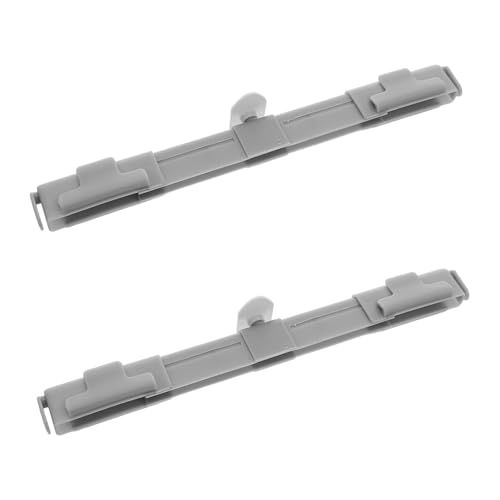 ABOOFAN 2 Stück Müllsortier-clips aus Stabilem Kunststoff Verstellbare Ausziehbare Müllbeutelhalter für Küchenabfall Praktische Klammern zur Trennung von Nassem und Trockenem Müll von ABOOFAN