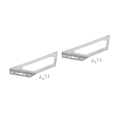 ABOOFAN 2 Stück Multifunktionaler Edelstahl Eckverbinder Dreieckige Winkelstütze für Möbel Regal Schrank Wandregal Rostfrei Belastbar für Küche Büro Möbelmontage ABOOFAN 2 Stück Multifunktionaler Edelstahl Eckverbinder Dreieckige Winkelstütze für Möbel Regal Schrank Wandregal Rostfrei Belastbar für Küche Büro Möbelmontage von ABOOFAN