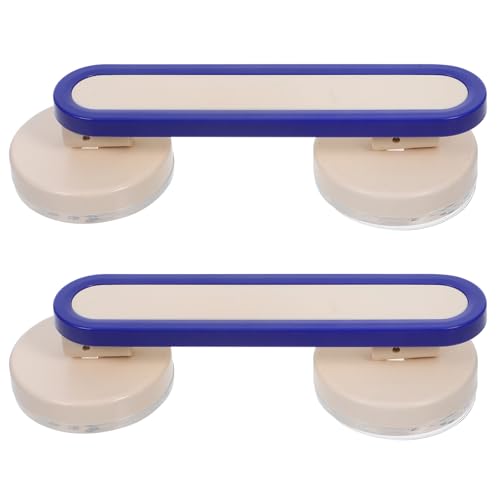 ABOOFAN 2 Stück Saugnapf-griff für Glas Schiebetüren Rutschfester Badgriff mit Hoher Tragfähigkeit für Badezimmer Kühlschrank Schränke und Fenster Wasserresistent Einfach zu Reinigen von ABOOFAN