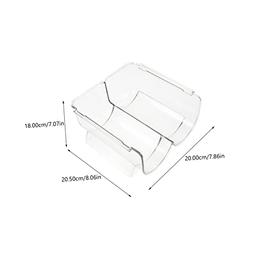 ABOOFAN 2 Stück Stapelbares Transparentes Weinflaschen Regal Platzsparend und Modernes Flaschenaufbewahrungs und Displayregal für Küche Bar und Wohnzimmer ABOOFAN 2 Stück Stapelbares Transparentes Weinflaschen Regal Platzsparend und Modernes Flaschenaufbewahrungs und Displayregal für Küche Bar und Wohnzimmer von ABOOFAN