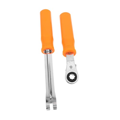 ABOOFAN 2 Stück Teiliges Automatisches Slack Adjuster Werkzeug mit Ergonomischem Griff Doppeltem -Ratschen-Schlüssel für Luftbremssysteme Langlebig und Einfach für Fahrzeugreparaturen von ABOOFAN