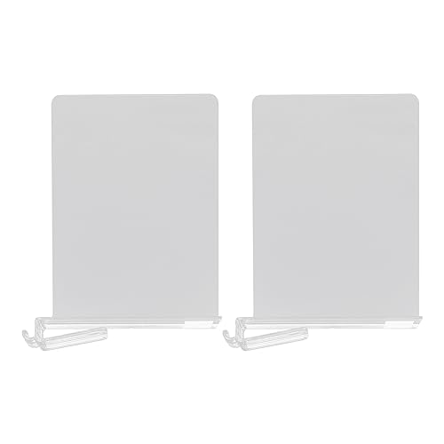 ABOOFAN 2stücke Transparente Abs Regalteiler Ohne Werkzeug Montierbar Schranktrennwände Für Kleidung Handtücher Geldbörsen Bücher Ordnung Im Schrank von ABOOFAN