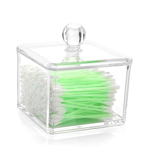 ABOOFAN 2 Stück Transparenter Wattepad und Wattestäbchenhalter Stapelbare Makeup Organizer Box Vielseitige Aufbewahrungsbox für Kosmetik Badezimmer und Schminktisch ABOOFAN 2 Stück Transparenter Wattepad und Wattestäbchenhalter Stapelbare Makeup Organizer Box Vielseitige Aufbewahrungsbox für Kosmetik Badezimmer und Schminktisch von ABOOFAN