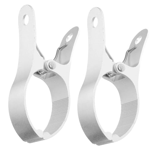 ABOOFAN 2 Stück Winddichte Wäscheklammern Multifunktionale Clips für Bettwäsche Handtücher und Strandtücher Robuste Aluminiumlegierung Rutsch Design Praktisch für Zuhause ABOOFAN 2 Stück Winddichte Wäscheklammern Multifunktionale Clips für Bettwäsche Handtücher und Strandtücher Robuste Aluminiumlegierung Rutsch Design Praktisch für Zuhause von ABOOFAN
