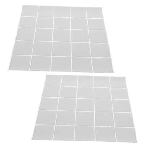 ABOOFAN 2 Stücke Küchenwandaufkleber Selbstklebende Fliesenfolie für Backsplash Hochtemperaturbeständig Einfach Anzubringen für Küche und Bad Öl und Wasserabweisend ABOOFAN 2 Stücke Küchenwandaufkleber Selbstklebende Fliesenfolie für Backsplash Hochtemperaturbeständig Einfach Anzubringen für Küche und Bad Öl und Wasserabweisend von ABOOFAN