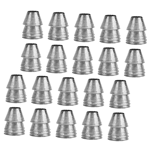 ABOOFAN 20 Stück Teiliges Runde Eisenkeile für Hammergriffmontage Stabile Metallkeile zur Werkzeugverstärkung Geeignet für Schreiner Bauarbeiter Installieren von ABOOFAN