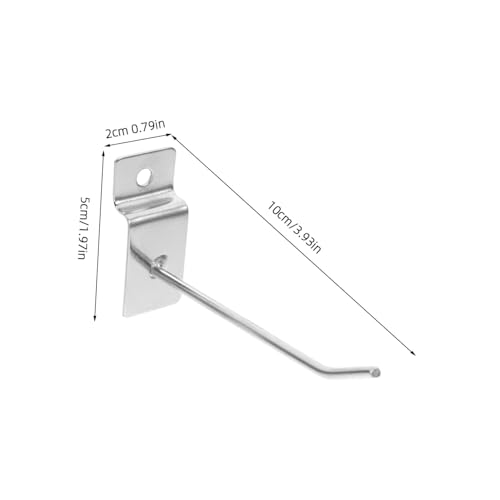 ABOOFAN 20 Stück Teiliges Slatwall Haken Lang Robuste Lamellenwand Haken für Einzelhandel Garage und Heimgebrauch Einfache Montage Vielseitige Wandhaken zur Präsentation und Aufbewahrung ABOOFAN 20 Stück Teiliges Slatwall Haken Lang Robuste Lamellenwand Haken für Einzelhandel Garage und Heimgebrauch Einfache Montage Vielseitige Wandhaken zur Präsentation und Aufbewahrung von ABOOFAN
