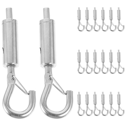 ABOOFAN 20 Stück Teiliges Spannschloss Verstellbarer Seilspanner für Drahtseil Hängesysteme für und Außenanwendungen aus Robustem Gefertigt Langlebig und Leicht von ABOOFAN