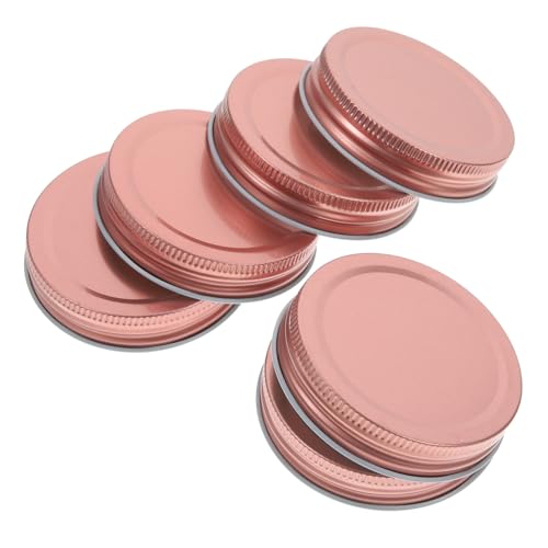 ABOOFAN 24 Stck Teiliges Professionelle Langlebige Einmachgläser Deckel aus Weißblech Roségold Luftdicht Verschließbar Vielseitig für Marmeladen Gewürze Obst und Vorräte Geeignet ABOOFAN 24 Stck Teiliges Professionelle Langlebige Einmachgläser Deckel aus Weißblech Roségold Luftdicht Verschließbar Vielseitig für Marmeladen Gewürze Obst und Vorräte Geeignet von ABOOFAN