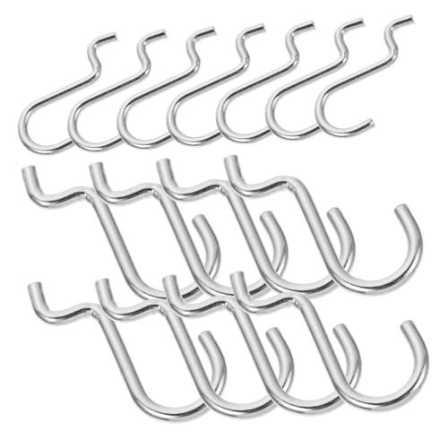 ABOOFAN 24 Stück Teiliges Pegboard Haken aus Robustem Eisen Schwere J Haken für Lochwand Einfache Montage Vielseitig Einsetzbar für Garage Büro und Geschäft ABOOFAN 24 Stück Teiliges Pegboard Haken aus Robustem Eisen Schwere J Haken für Lochwand Einfache Montage Vielseitig Einsetzbar für Garage Büro und Geschäft von ABOOFAN