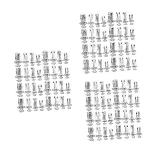 ABOOFAN 240 Stck. Teiliges Expansion Schrauben Carbonstahl Dübel für und Gipskartonwände mit Blütenblatt Metallanker für Möbelbefestigung und Heimwerkerprojekte von ABOOFAN