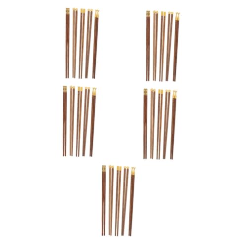 ABOOFAN 25 Paare Holz Hühnchen -Wenge -Essstäbchen Essstäbchen aus chinesischem Holz Küchengeschirr Camping Besteck Zinklegierung Hellbraun ABOOFAN 25 Paare Holz Hühnchen -Wenge -Essstäbchen Essstäbchen aus chinesischem Holz Küchengeschirr Camping Besteck Zinklegierung Hellbraun von ABOOFAN