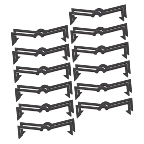 ABOOFAN 250 Stück Schwarze Pegboard Hakenfixierer aus Kunststoff Pegboard Zubehör Clips Schwere Halteklammern für Standardisierte Lochwand Organisation Sicherer Hakenhalt für Werkstatt und ABOOFAN 250 Stück Schwarze Pegboard Hakenfixierer aus Kunststoff Pegboard Zubehör Clips Schwere Halteklammern für Standardisierte Lochwand Organisation Sicherer Hakenhalt für Werkstatt und von ABOOFAN