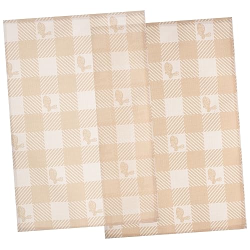 ABOOFAN 2St Kaninchen Tischset geldgeschenke zu Ostern goldene Platzteller Halloween-Dekorationen weihnachtsdeko rustikale Tischsets Tischdeko für Partys wasserdichtes Leinen von ABOOFAN