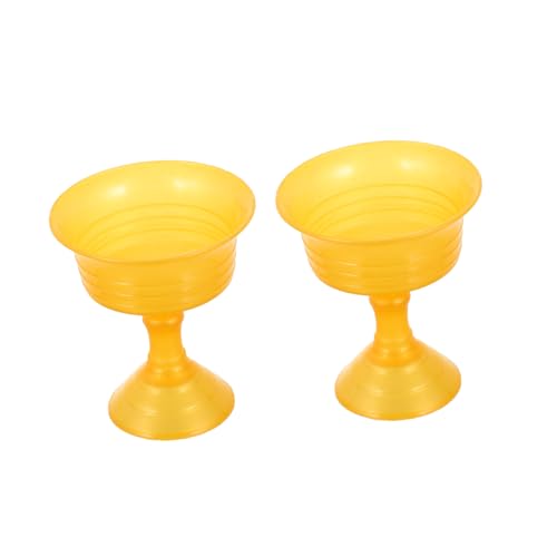 ABOOFAN 2 Stücke Buddhistischen Öl Licht Leuchter Dekorative Lampe Stand Decor von ABOOFAN