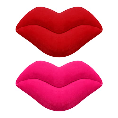 ABOOFAN 2st Sofakissen Dekorative Kissen Für Couch Lippenkissen Kissen Wurfkissen Plüschkissen Kissen Für Sofas Und Sofas Kissen & Zubehör Kissenbezüge Chill-Pille-Kissen Unkraut Pop 3D von ABOOFAN