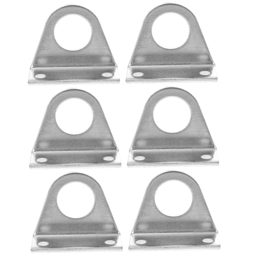ABOOFAN 3 Paare Edelstahl Luftzylinder Halterung Bohrungen Clevis Zylinderstangen Befestigung Rostfreie Montagewinkel Zylinderhalter für Pneumatische Zylinder Einfache Installation Sichere ABOOFAN 3 Paare Edelstahl Luftzylinder Halterung Bohrungen Clevis Zylinderstangen Befestigung Rostfreie Montagewinkel Zylinderhalter für Pneumatische Zylinder Einfache Installation Sichere von ABOOFAN
