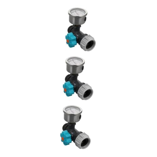 ABOOFAN 3 Stck. Wasser Druckregler für Gartenschlauch mit Manometer Einstellbarer Wasserdruckminderer Robustes Zubehör für Gartenbewässerung Einfach zu Bedienen Geeignet für Hobby und ABOOFAN 3 Stck. Wasser Druckregler für Gartenschlauch mit Manometer Einstellbarer Wasserdruckminderer Robustes Zubehör für Gartenbewässerung Einfach zu Bedienen Geeignet für Hobby und von ABOOFAN