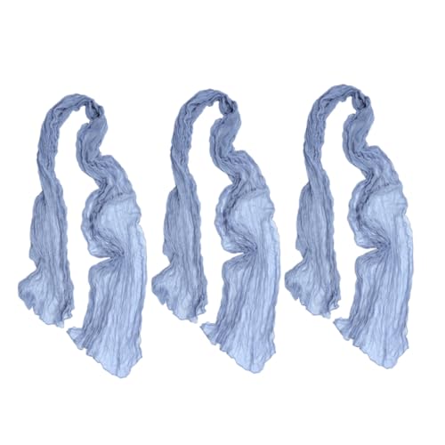 ABOOFAN 3 Stück Boho Polyester Tischband Crinkle Romantische Hochzeitstischdeko Vielseitiger Tischläufer für Esszimmer und Party Waschbar Modernes Design ABOOFAN 3 Stück Boho Polyester Tischband Crinkle Romantische Hochzeitstischdeko Vielseitiger Tischläufer für Esszimmer und Party Waschbar Modernes Design von ABOOFAN