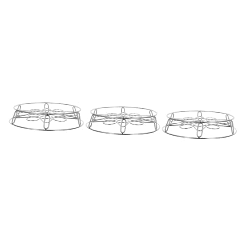 ABOOFAN 3 Stück Eierdampfer Eierdampfschalenkorb Eier dampfend Küchenständer Dampfgareinsatz aus Edelstahl runder Ei -Dampfkorb Ei -Trivet -Korb Rundfuß -Trivet Rostfreier Stahl Silber ABOOFAN 3 Stück Eierdampfer Eierdampfschalenkorb Eier dampfend Küchenständer Dampfgareinsatz aus Edelstahl runder Ei -Dampfkorb Ei -Trivet -Korb Rundfuß -Trivet Rostfreier Stahl Silber von ABOOFAN