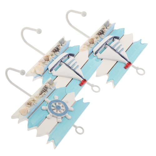 ABOOFAN 3 Stück Mediterraner Wandhaken Kreative Wanddekoration Farbenfroh Garderobenhaken für Zuhause Vielseitig Einsetzbar Künstlerisches Wohnaccessoire ABOOFAN 3 Stück Mediterraner Wandhaken Kreative Wanddekoration Farbenfroh Garderobenhaken für Zuhause Vielseitig Einsetzbar Künstlerisches Wohnaccessoire von ABOOFAN