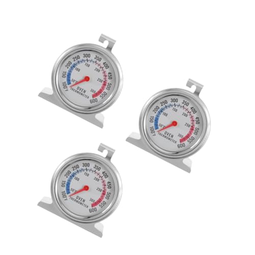 ABOOFAN 3 Stück Ofenthermometer Lebensmittelthermometer zum Kochen Ofenkalibrierungsthermometer Sofortiges Lesen Sie das Thermometer zum Backen Ofen -Thermostat Küchenthermometer Metall ABOOFAN 3 Stück Ofenthermometer Lebensmittelthermometer zum Kochen Ofenkalibrierungsthermometer Sofortiges Lesen Sie das Thermometer zum Backen Ofen -Thermostat Küchenthermometer Metall von ABOOFAN
