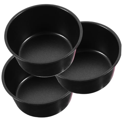 ABOOFAN 3 Stück Teiliges Carbonstahl Puddingbecher Muffinform für Cupcakes Desserts Antihaft Bäckerform für Zuhause Restaurant Bäckerei ABOOFAN 3 Stück Teiliges Carbonstahl Puddingbecher Muffinform für Cupcakes Desserts Antihaft Bäckerform für Zuhause Restaurant Bäckerei von ABOOFAN