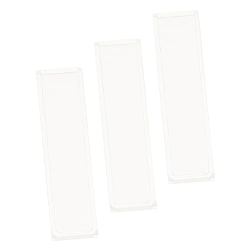 ABOOFAN 3 Stück Teiliges Glas küvettenset Weglänge Widerstandsfähig gegen Säuren und Basen Transparente Optische Küvetten für Labor Kompatibel mit Spektrophotometern für Forschung und von ABOOFAN