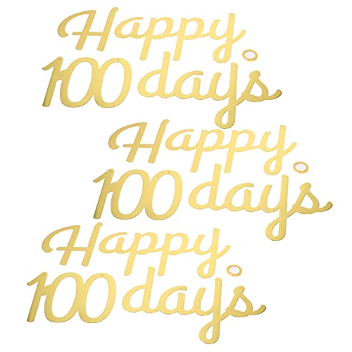 ABOOFAN 3 Stück Teiliges Happy Days Banner Set Festliche Dekoration für Shower und Hochzeitsjubiläum Glitzer Girlande für Geburtstagsfeiern und ABOOFAN 3 Stück Teiliges Happy Days Banner Set Festliche Dekoration für Shower und Hochzeitsjubiläum Glitzer Girlande für Geburtstagsfeiern und von ABOOFAN