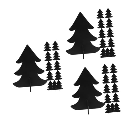ABOOFAN 36 Stck. Weihnachtsbaum -Tafel Weihnachtsetiketten Mini-Tafelschilder aus Holz Lebensmitteletiketten Tafelschilder für Tische weihnachtsdekor zeichen Tafelzeichen hölzern Schwarz ABOOFAN 36 Stck. Weihnachtsbaum -Tafel Weihnachtsetiketten Mini-Tafelschilder aus Holz Lebensmitteletiketten Tafelschilder für Tische weihnachtsdekor zeichen Tafelzeichen hölzern Schwarz von ABOOFAN
