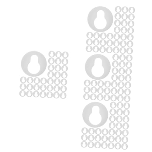 ABOOFAN 4 Sätze Keyhole Aufhänger Für Bilderrahmen Plastikhaken Für Wanddekoration Kunstwerke Und Fotos Robuste Und Rostfreie Aufhängungen Für Einfache Montage 60 Stück * 4 ABOOFAN 4 Sätze Keyhole Aufhänger Für Bilderrahmen Plastikhaken Für Wanddekoration Kunstwerke Und Fotos Robuste Und Rostfreie Aufhängungen Für Einfache Montage 60 Stück * 4 von ABOOFAN