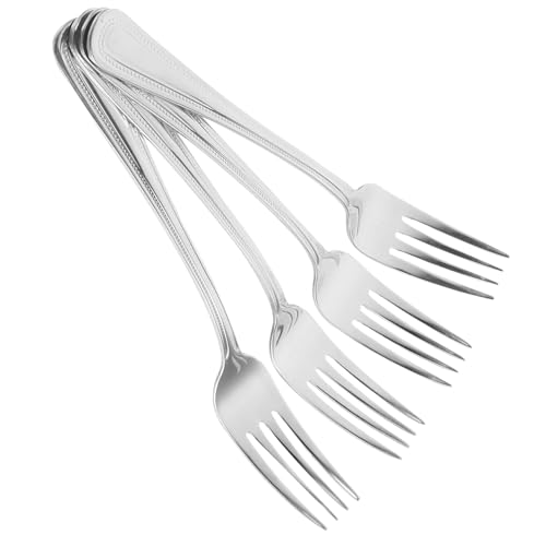 ABOOFAN 4 Stck Teiliges Edelstahl gabel Robuste Metall gabeln für Dessert Steak und Tisch Rostfrei Vielseitig Einsetzbar für Zuhause und Restaurant Einfach zu Reinigen Komfortabler ABOOFAN 4 Stck Teiliges Edelstahl gabel Robuste Metall gabeln für Dessert Steak und Tisch Rostfrei Vielseitig Einsetzbar für Zuhause und Restaurant Einfach zu Reinigen Komfortabler von ABOOFAN
