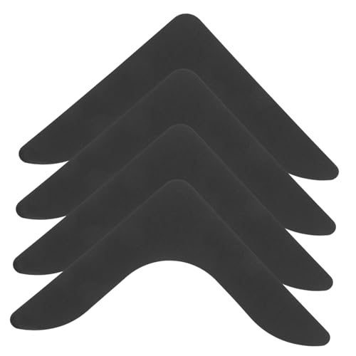 ABOOFAN 4stücke rutschfeste Teppichunterlage Doppel-Sided Grip Pads Für Teppiche Schwarz Nano-adhesiv Hinterlässt Rückstände Geeignet Für Teppichböden Und Möbel Sicherer Halt Ohne von ABOOFAN