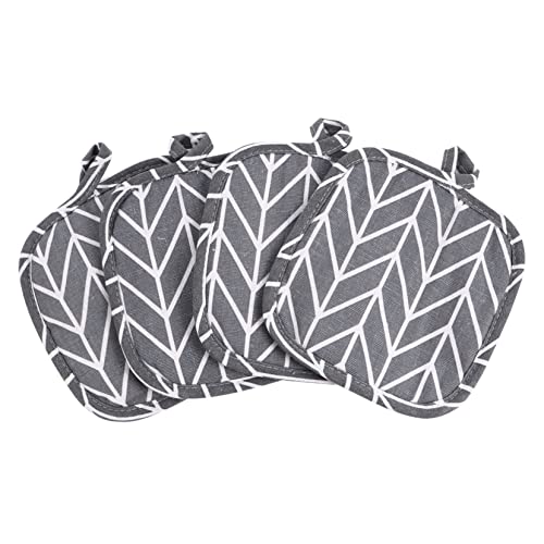 ABOOFAN 4 Stück Graue Pfeilmuster Topflappen Hitzebeständige Tischsets Baumwolle Vielseitig Einsetzbar für Essbereich Unterlage für Töpfe und Geschirr ABOOFAN 4 Stück Graue Pfeilmuster Topflappen Hitzebeständige Tischsets Baumwolle Vielseitig Einsetzbar für Essbereich Unterlage für Töpfe und Geschirr von ABOOFAN