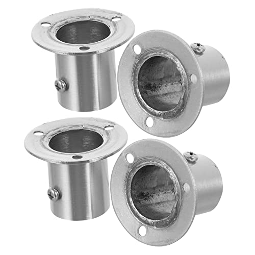 ABOOFAN Kleiderstangenhalter 4 Stück aus Verstellbar für Schränke und Badezimmer Robuste Wandmontage Vielseitig Einsetzbar ABOOFAN Kleiderstangenhalter 4 Stück aus Verstellbar für Schränke und Badezimmer Robuste Wandmontage Vielseitig Einsetzbar von ABOOFAN