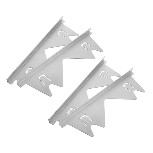 ABOOFAN 4 Stück Küchen Herd Spaltabdeckung aus Schützt vor Krümeln und Schmutz Design für Gasherd und Kochfeld Erweiterbar für Verschiedene Lücken von ABOOFAN