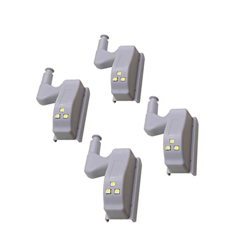 ABOOFAN 4 Stück LED Schrankleuchten mit Scharnier für Praktische Beleuchtung Batteriebetrieben Energiesparend für Küchen und Kleiderschränke Warmweißes Licht ABOOFAN 4 Stück LED Schrankleuchten mit Scharnier für Praktische Beleuchtung Batteriebetrieben Energiesparend für Küchen und Kleiderschränke Warmweißes Licht von ABOOFAN