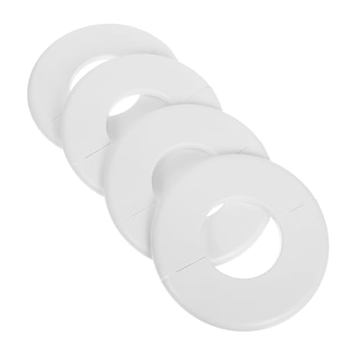 ABOOFAN 4 Stück Rohrabdeckplatte Runde Abs Escutcheon Abdeckung für Verschiedene Rohre Faderesistent Dekorative Wandmontage für Poolleiter und Sanitärinstallationen ABOOFAN 4 Stück Rohrabdeckplatte Runde Abs Escutcheon Abdeckung für Verschiedene Rohre Faderesistent Dekorative Wandmontage für Poolleiter und Sanitärinstallationen von ABOOFAN
