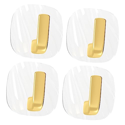 ABOOFAN 4 Stück Selbstklebende Wandhaken ohne Bohren Transparente Leichte Kleider und Handtuchhaken für Bad Schlafzimmer Tür und Schrank Kratzfrei und Einfach zu Montieren ABOOFAN 4 Stück Selbstklebende Wandhaken ohne Bohren Transparente Leichte Kleider und Handtuchhaken für Bad Schlafzimmer Tür und Schrank Kratzfrei und Einfach zu Montieren von ABOOFAN
