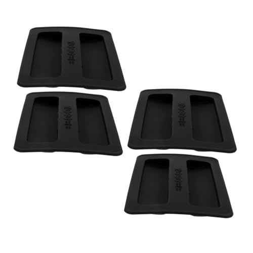 ABOOFAN 4 Stück Silikon Toaster Abdeckung Teilig Hitzebeständig Passend für Scheiben Brotmaschinen Design Leicht zu Reinigen Optimaler Schutz für Küchengeräte von ABOOFAN