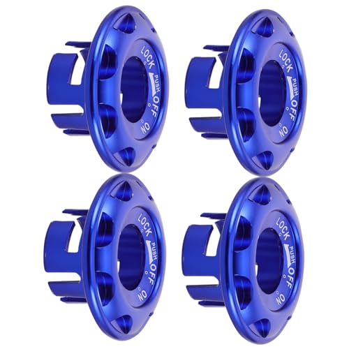 ABOOFAN 4 Stück Teiliges Aluminium Zündschloss-abdeckung für Motorräder Diebstahlschutz durch Robuste Zündschlossabdeckung Langlebig und Korrosionsbeständig Geeignet für Motorradmotorstart ABOOFAN 4 Stück Teiliges Aluminium Zündschloss-abdeckung für Motorräder Diebstahlschutz durch Robuste Zündschlossabdeckung Langlebig und Korrosionsbeständig Geeignet für Motorradmotorstart von ABOOFAN