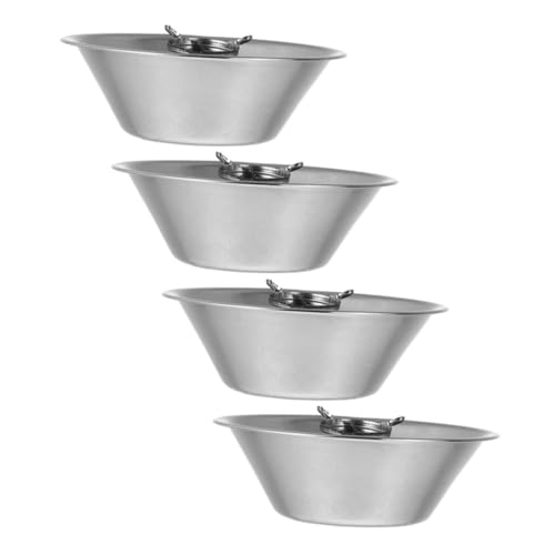 ABOOFAN 4stücke Ölauffangbehälter Aus Edelstahl Für Dunstabzugshauben Fettauffangbehälter Mit Teilen Leicht Zu Reinigen Und Auszutauschen Für Küchenabzugsöffnungen von ABOOFAN