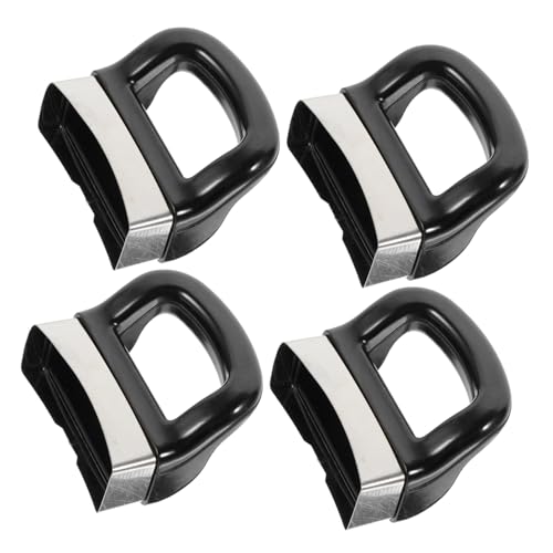 ABOOFAN 4er-Pack Abnehmbare Topfgriff-Ohr-ersatzteile Für Herd-topflappen Ersatz-ergonomischer Griff von ABOOFAN